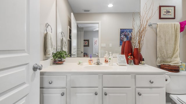 113 SE Brooks St Unit 204, Fort Walton Beach, FL 32548 - bathroom featuring toilet and vanity