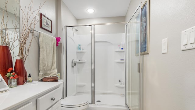 113 SE Brooks St Unit 204, Fort Walton Beach, FL 32548 - full bath featuring a shower stall and vanity