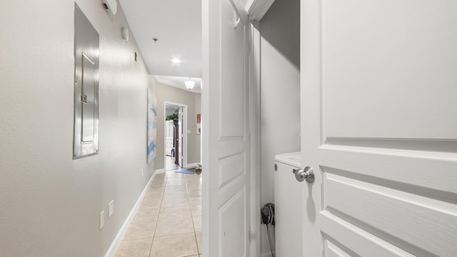 113 SE Brooks St Unit 204, Fort Walton Beach, FL 32548 - corridor featuring light tile patterned flooring and baseboards