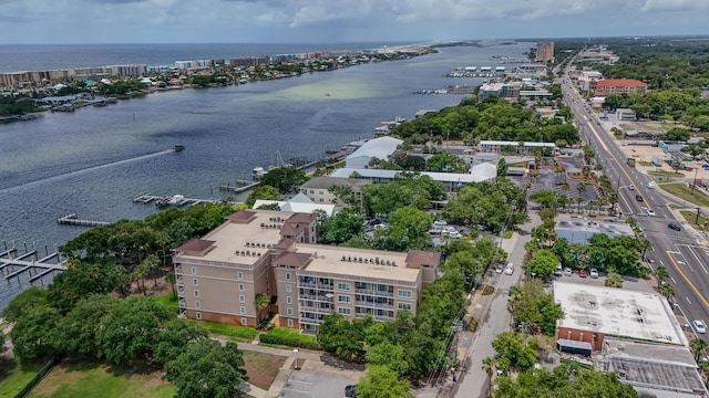 113 SE Brooks St Unit 204, Fort Walton Beach, FL 32548 - drone / aerial view of a large body of water