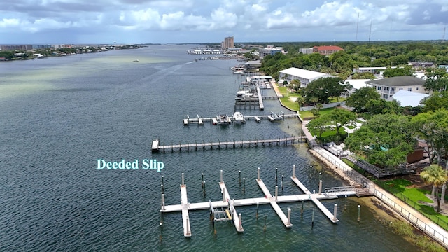 113 SE Brooks St Unit 204, Fort Walton Beach, FL 32548 - drone / aerial view of a nearby body of water