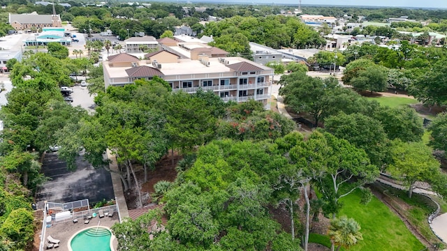 113 SE Brooks St Unit 204, Fort Walton Beach, FL 32548 - bird's eye view of a pool area