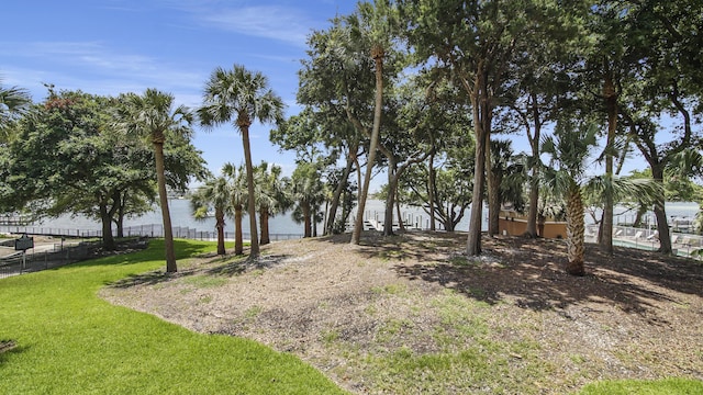 113 SE Brooks St Unit 204, Fort Walton Beach, FL 32548 - view of yard featuring a water view