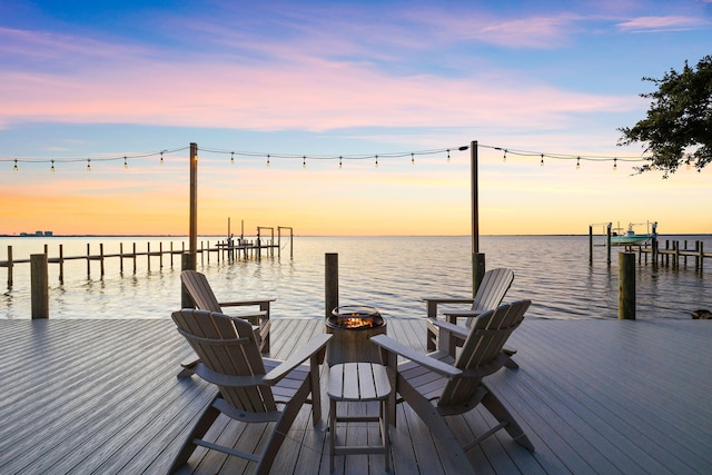 253 Driftwood Point Rd, Santa Rosa Beach, FL 32459 - dock area featuring a water view