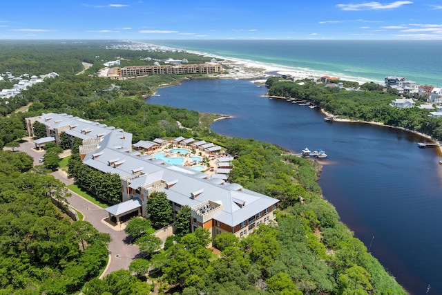 1653 W County Highway 30a Unit 1119, Santa Rosa Beach, FL 32459 - drone / aerial view of a large body of water