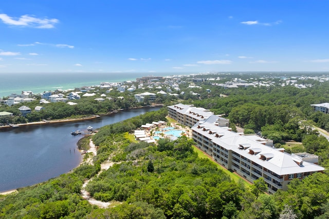 1653 W County Highway 30a Unit 1119, Santa Rosa Beach, FL 32459 - bird's eye view of a nearby body of water