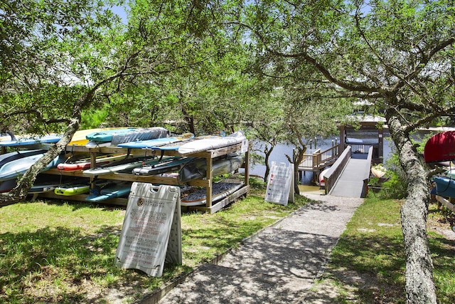 1653 W County Highway 30a Unit 1119, Santa Rosa Beach, FL 32459 - view of dock area