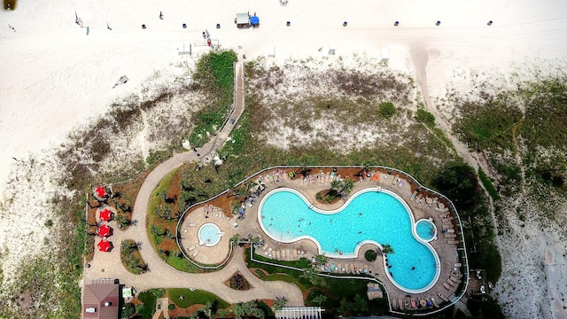 11807 Front Beach Rd Unit 1- 2204, Panama City Beach, FL 32407 - aerial view of a pool area