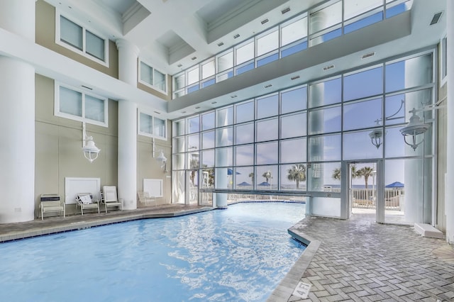 1200 Scenic Gulf Dr Unit B412, Miramar Beach, FL 32550 - view of indoor pool