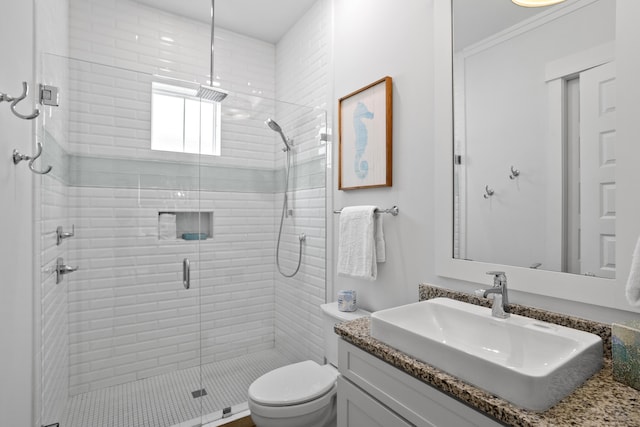 14 The Heron Cv, Inlet Beach, FL 32461 - full bathroom featuring vanity and a shower stall