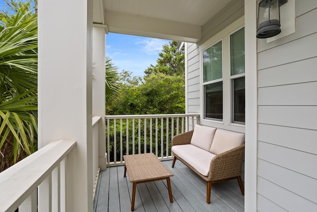 14 The Heron Cv, Inlet Beach, FL 32461 - view of wooden deck