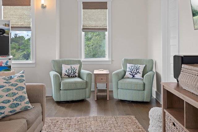 14 The Heron Cv, Inlet Beach, FL 32461 - living area featuring wood finished floors