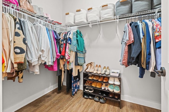 319 Key Lime Pl, Crestview, FL 32536 - spacious closet featuring wood finished floors