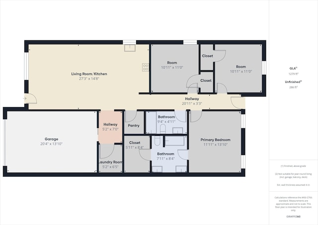 5117 Colt Dr, Crestview, FL 32539 - view of room layout