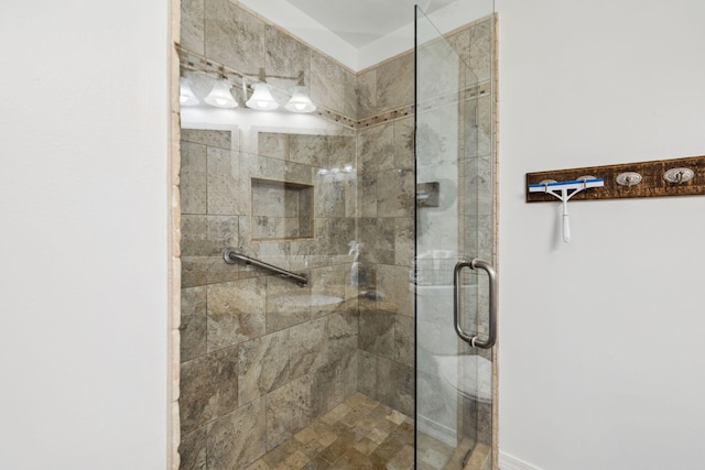 23011 Front Beach Rd Unit E-20, Panama City Beach, FL 32413 - bathroom featuring a shower stall