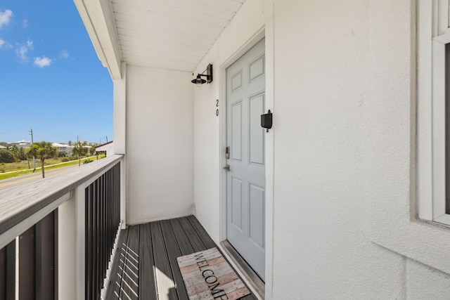 23011 Front Beach Rd Unit E-20, Panama City Beach, FL 32413 - property entrance featuring stucco siding