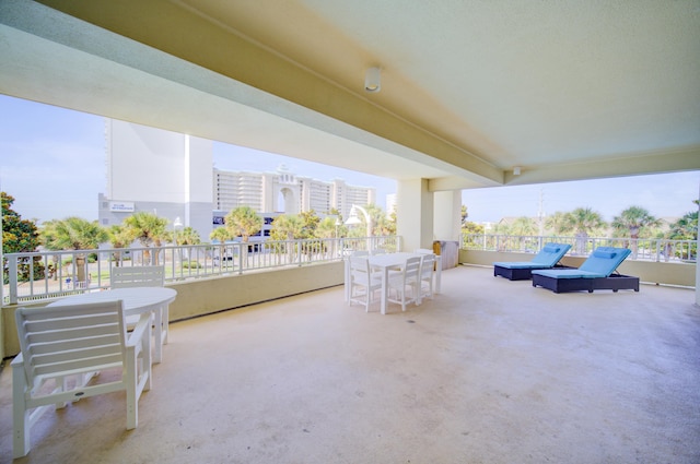 112 Seascape Blvd Unit 210, Miramar Beach, FL 32550 - view of patio featuring outdoor dining area