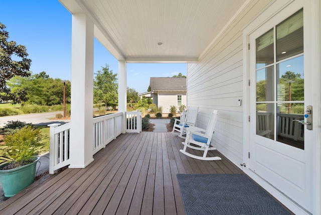 339 Pathways Dr, Inlet Beach, FL 32461 - view of wooden porch