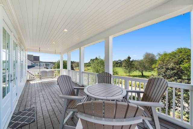 339 Pathways Dr, Inlet Beach, FL 32461 - view of deck