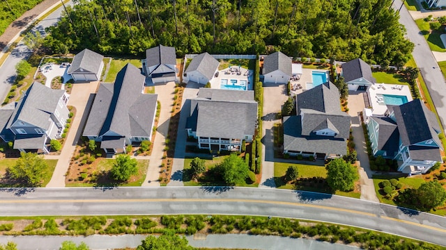 339 Pathways Dr, Inlet Beach, FL 32461 - aerial view of residential area with a pool area