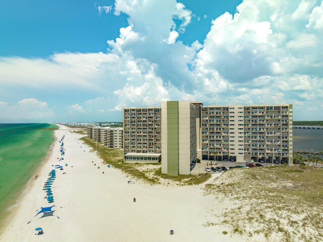 23223 Front Beach Rd # 335, Panama City Beach, FL 32413 - aerial view of apartment complex and unending shoreline