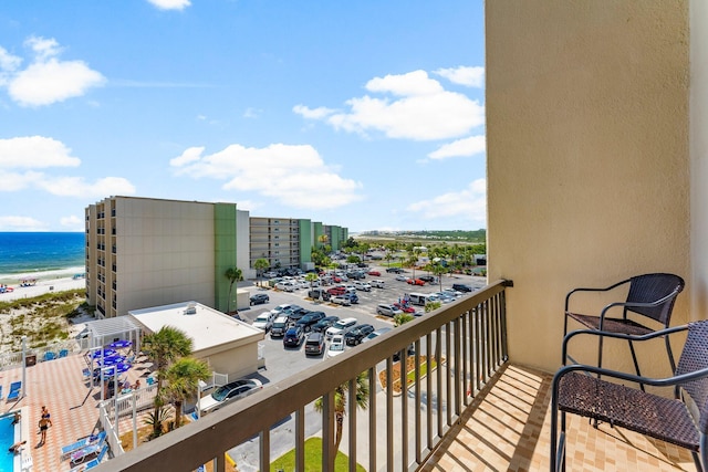 23223 Front Beach Rd # 335, Panama City Beach, FL 32413 - balcony with a water view