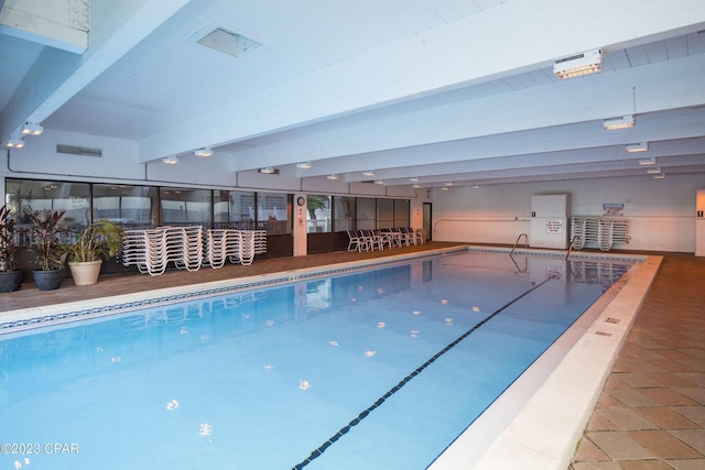 23223 Front Beach Rd # 335, Panama City Beach, FL 32413 - view of indoor community pool