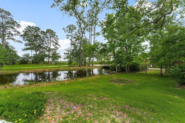 619 Pitts Bayshore Dr, Freeport, FL 32439 - view of yard featuring a water view