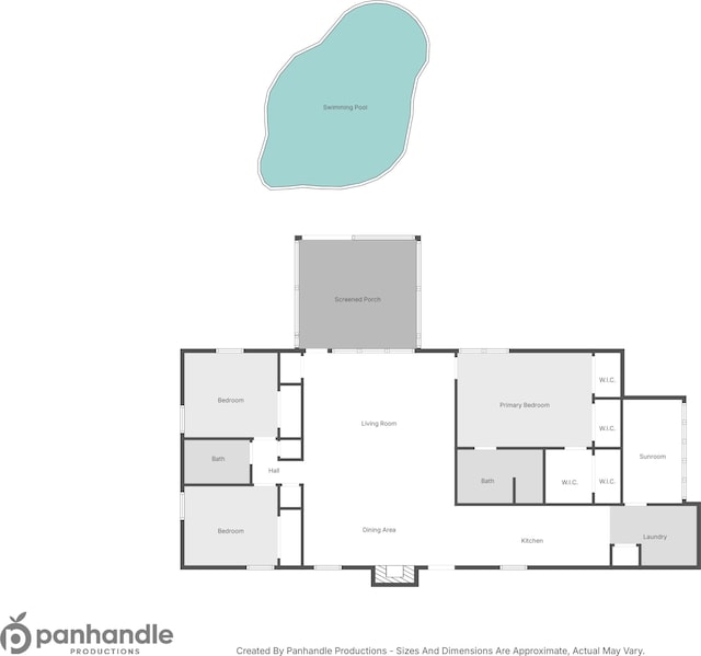 619 Pitts Bayshore Dr, Freeport, FL 32439 - view of property floor plan