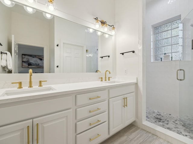221 Seacrest Beach Blvd E, Seacrest, FL 32461 - full bath featuring double vanity and a shower stall