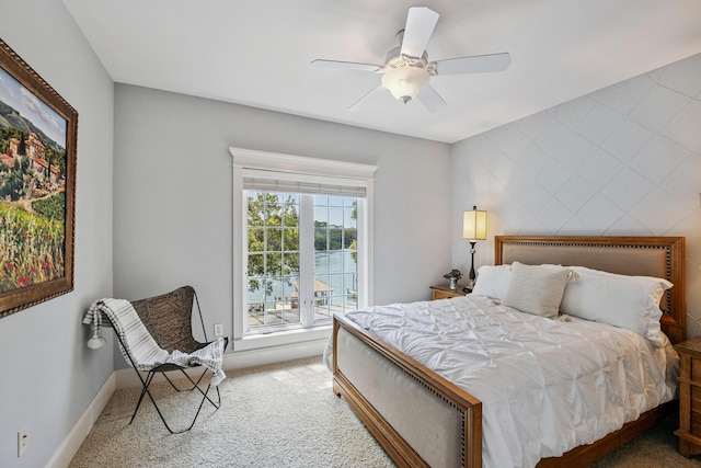 17 Poquito Rd, Shalimar, FL 32579 - bedroom featuring carpet flooring and ceiling fan