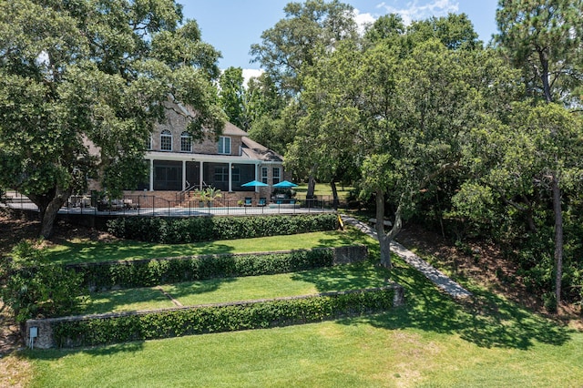 17 Poquito Rd, Shalimar, FL 32579 - view of yard