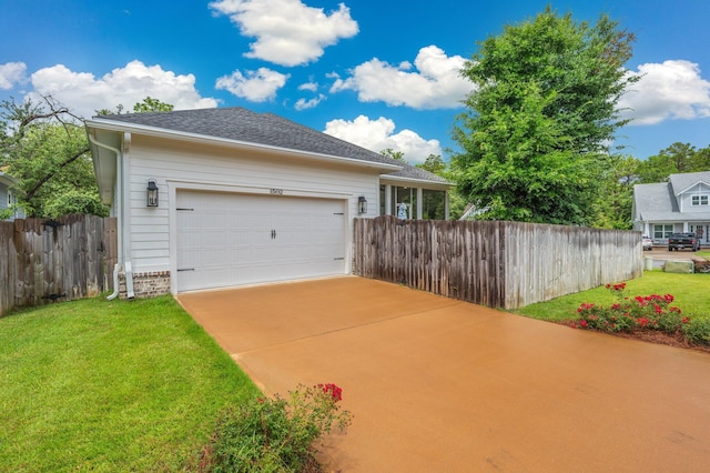 1502 Coriander Ln, Niceville, FL 32578 - view of home's exterior featuring concrete driveway and an attached garage