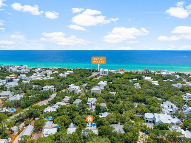 81 Canal St, Santa Rosa Beach, FL 32459 - aerial view of residential area featuring a large body of water