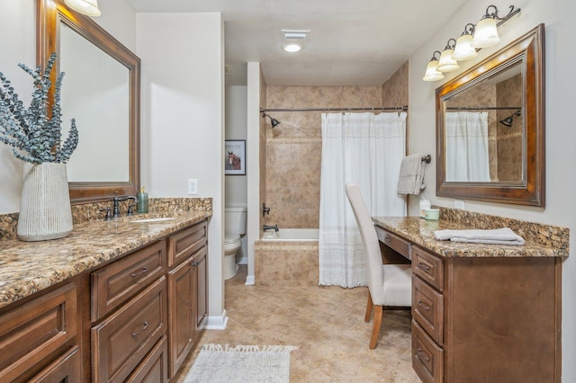 6060 Bud Moulton Rd, Crestview, FL 32536 - bathroom featuring vanity and tiled shower / bath