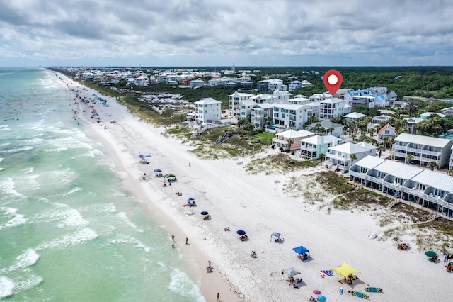 64 S Emerald Cove Ln, Inlet Beach, FL 32461 - aerial view of expansive beach