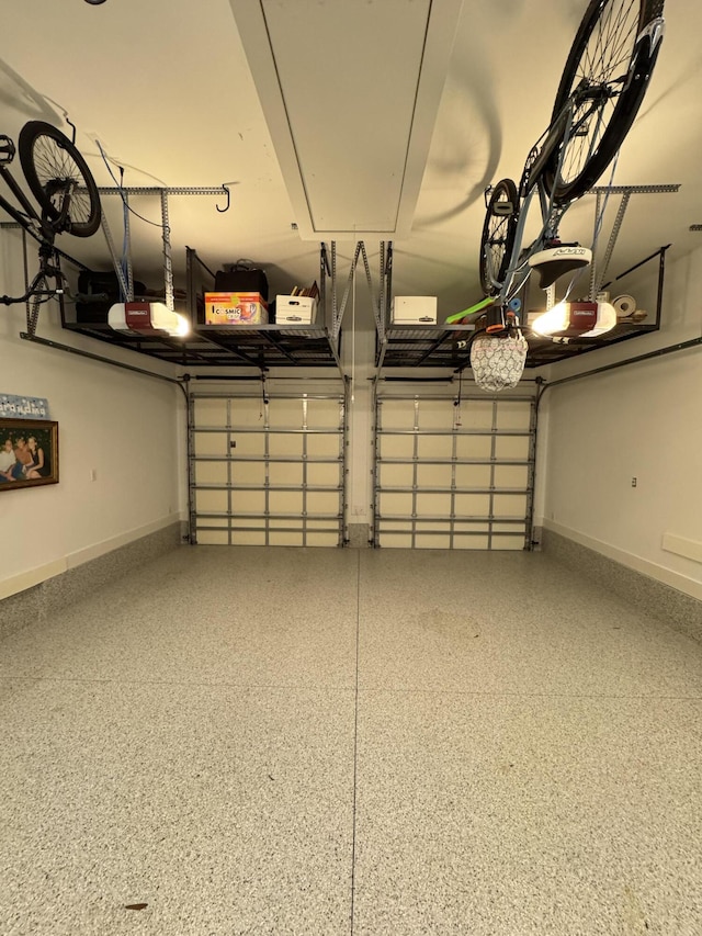 360 Jack Knife Dr, Inlet Beach, FL 32461 - garage with a garage door opener