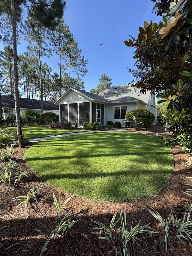 360 Jack Knife Dr, Inlet Beach, FL 32461 - view of front of house featuring a front yard