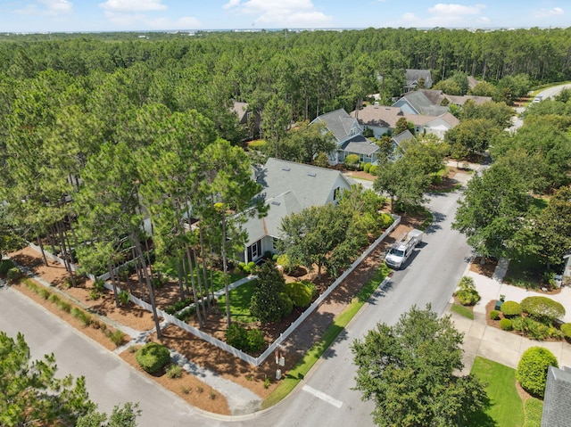 360 Jack Knife Dr, Inlet Beach, FL 32461 - aerial perspective of suburban area featuring a forest
