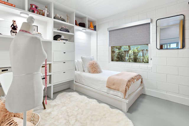41 E Grove Ave, Santa Rosa Beach, FL 32459 - bedroom featuring concrete floors