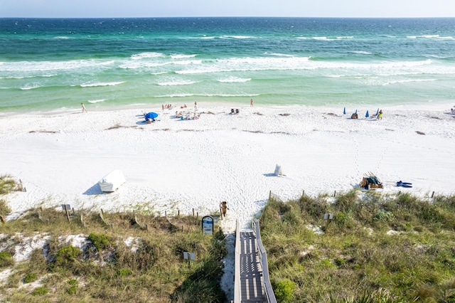 41 E Grove Ave, Santa Rosa Beach, FL 32459 - water view featuring local beach