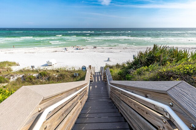 41 E Grove Ave, Santa Rosa Beach, FL 32459 - water view featuring local beach