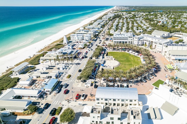 41 E Grove Ave, Santa Rosa Beach, FL 32459 - aerial overview of property's location featuring expansive beach