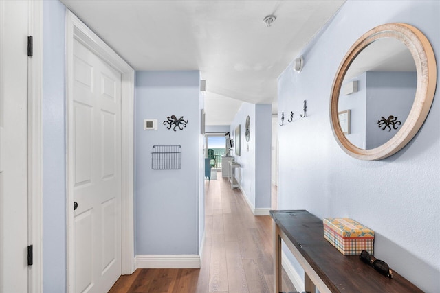 780 Sundial Ct Unit 2001, Fort Walton Beach, FL 32548 - hall featuring wood finished floors and baseboards