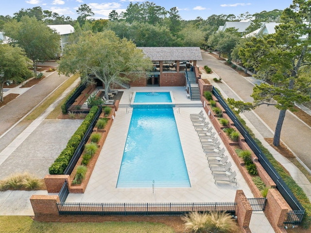 117 W Okeechobee, Santa Rosa Beach, FL 32459 - community pool featuring a community hot tub