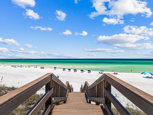 3604 E County Highway 30a Unit D5, Santa Rosa Beach, FL 32459 - water view featuring nearby beach