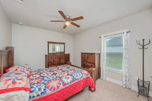 2405 Dakota Way, Crestview, FL 32536 - bedroom featuring carpet and ceiling fan