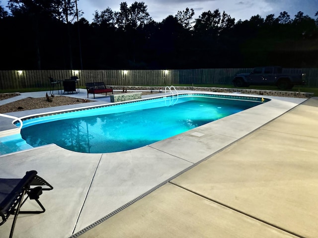 2405 Dakota Way, Crestview, FL 32536 - view of swimming pool with a patio and a fenced backyard