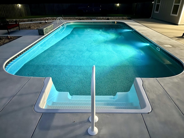 2405 Dakota Way, Crestview, FL 32536 - view of swimming pool with a patio area and a fenced backyard