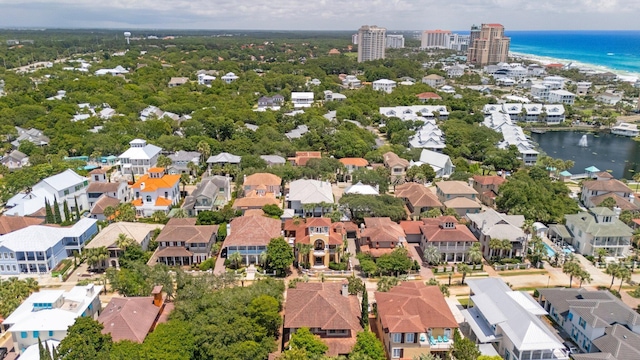 176 Rue Martine, Miramar Beach, FL 32550 - aerial view of residential area with a nearby body of water